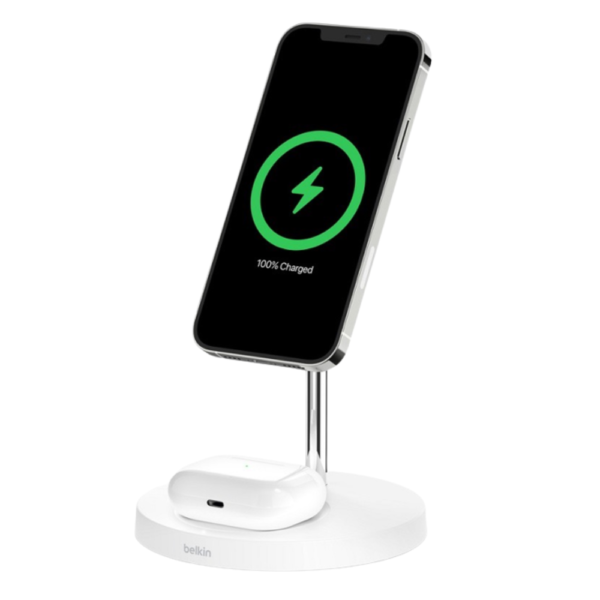Belkin Station de recharge 2-en-1 Stand avec MagSafe
