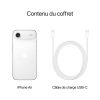 Apple iPhone Air Blanc nuage contenu coffret