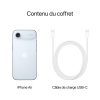 Apple iPhone Air Bleu ciel contenu coffret