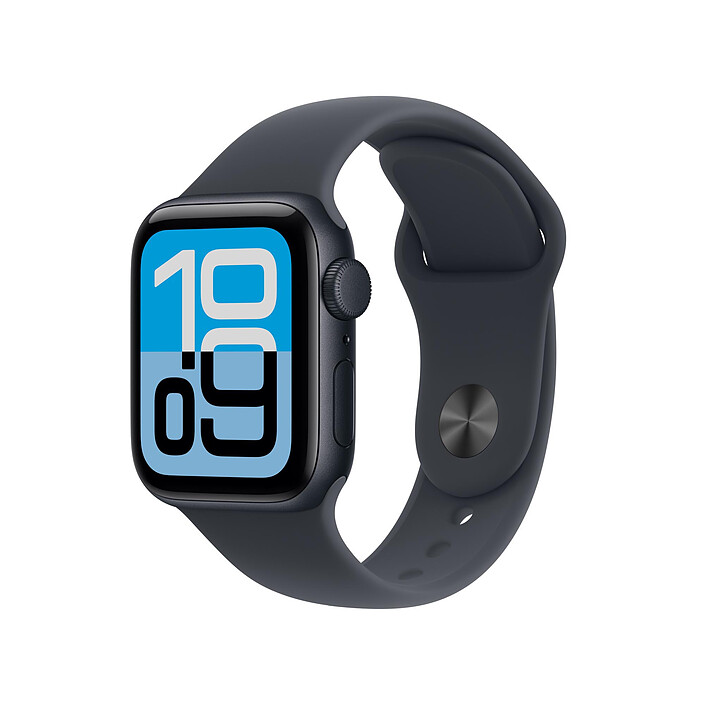 Apple Watch SE 3 GPS 40 mm Aluminium Minuit Bracelet Sport Minuit M/L Apple Watch SE 3 GPS 40 mm Aluminium Minuit Bracelet Sport Minuit M/L