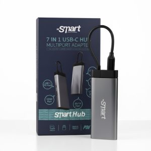 Mr SMART_ HUB 7 IN 1 USB-C MULTIPORT ADAPTER Mr SMART_ HUB 7 IN 1 USB-C MULTIPORT ADAPTER