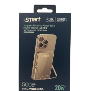 Mr SMART_PW-580 MAGNETIC WIRELESS POWER BANK 5000mAh Mr SMART_PW-580 MAGNETIC WIRELESS POWER BANK 5000mAh
